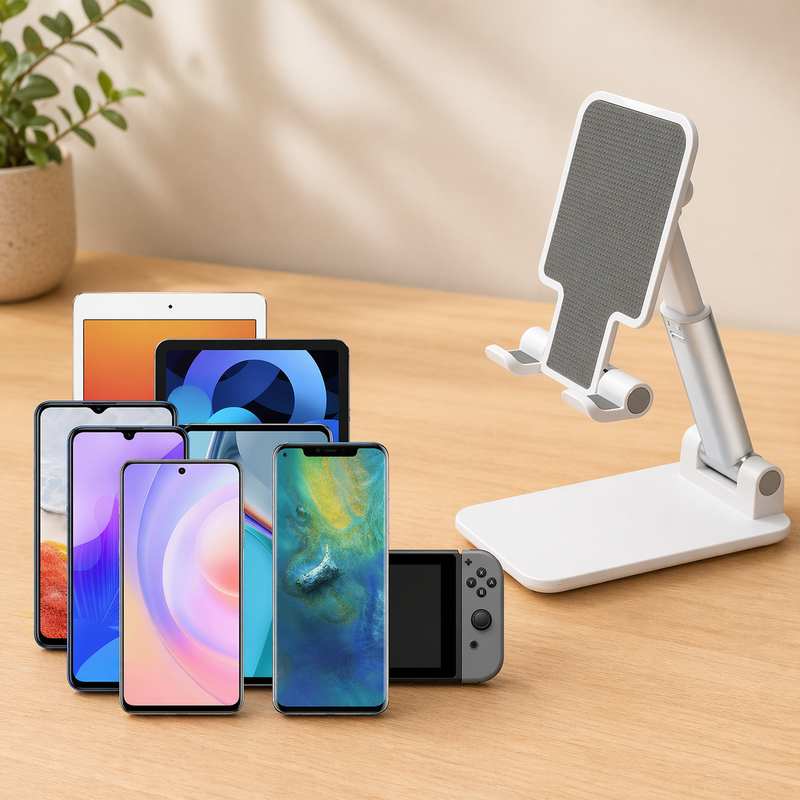 Suporte Dobrável para Celular e Tablet