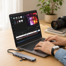 Hub USB-C 8 em 1 Premium