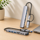 Hub USB-C 8 em 1 Premium