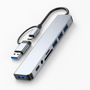 Hub USB-C 8 em 1 Premium