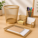 Kit Escritório Dourado Premium
