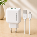 Carregador Turbo 25W Duplo USB