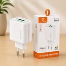 Carregador Turbo 25W Duplo USB